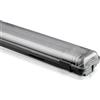 V-TAC Plafoniera Tubi LED 2X18W, Bianco Freddo 6400K Tubi Inclusi Ip65 120Cm