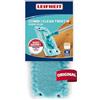Leifheit CLEAN TWIST M static plus Panno pavimenti elettrostatico, Panno lavapavimenti per una pulizia senza acqua, Panno elettrostatico per parquet