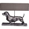 PALAZZO INT Lampada da comodino a forma di cane palazzo, bassotto, 60 cm, cw195