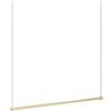 Wall Rack Espositore per negozio di abbigliamento dorato Anelli appendiabiti appesi, Braccio a soffitto sospeso Hang Pole, Vetrina del negozio Abbigliamento al dettaglio Palo display commerciale Porta abiti