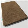 casa pura Tappetino da bagno a pelo lungo Sky Soft - Morbido e soffice tappeto da bagno effetto shaggy - Tappetino da bagno antiscivolo lavabile - testato contro le sostanze nocive (60 x 50 cm, marrone)