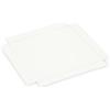 PuntoCasaStore 20 pz fondo bianco scatola quadrato con rialzo 1 cm misura 10x10 cm