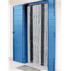 Berger - Tenda in ciniglia per porta, roulotte, camper, balcone, cucina, zanzariera - Tenda per porte in pile da campeggio 205 x 70 cm - Grigio, Nero