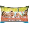 RKXGiftopia Federa per Cuscino Personalizzata con Foto, Copricuscino Personalizzato con Immagine e Testo, Fodera Cuscino Rettangolare per Divano Camera, Regalo Personalizzato per Coppia Famiglia Animali (75x50cm)