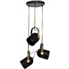 ATMOSPHERA CREATEUR D'INTERIEUR Atmosphera - Sospensione Bil - metallo - nero & dorato H83 cm