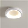 Elksdut Plafoniere Moderne a LED, Piccolo LED Vicino alla plafoniera, Lampada da soffitto Geometrica da 12 W per Illuminazione del corridoio della Camera da Letto, corridoio (Bianco Freddo, 6000K)