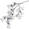artplants.de Ramo Finto di sinforicarpi GESA con Bacche, Blu, 100cm - Bacche finte - Ramo Artificiale