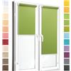 Concept Crystal Tende a Rullo Personalizzate Concept Blinds - Montaggio Facile e Veloce Senza Foratura - Per Finestre, Su Misura, Traslucide (Larghezza da 30 cm a 89 cm)