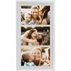 BD ART 23 x 50 cm Cornice multipla per 3 foto 13x18 cm, Bianco