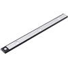 Generic Lampada da Parete a LED, Luce per Armadio Ricaricabile Tramite USB con sensore di Movimento Wireless per Armadio, Cucina, corridoio (Nero, Luce Neutra, 40 cm)