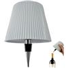 Generico Lampada Bottiglia LED, Lampada Ricaricabile per Bottiglia Senza Fili Tattile con Luce Dimmerabile per Ristorante, Casa, Bar, Ufficio (Bianco)