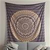 THE ART BOX Hippie Mandala Hangings Ombre - Arazzo da parete grande, in cotone indiano, decorazione bohémien, per camera da letto, 230x 220cm