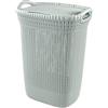 Curver Portabiancheria, 57 L, Misty Blue, 34.1 x 45.2 x 61.4 cm