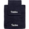 AmiAmarena Asciugamani Faccia e Bidet Ricamati x donna. Set di asciugamani bagno divertenti, idea regalo lui e lei. (Donna)
