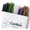 CanBee Candele di cera 50 Candele Multicolore in Cera d'Api Naturale 16 cm x 5 mm - 40 Minuti - Senza Fumo - Stoppino in Cotone - per Meditazione Profonda, Introspezione, Spiritualità, Relax - CanBee