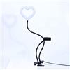 YUNHOME Luci A Clip Lampada Pinza Luce Da Lettura Luce Da Lettura Clip Rgb Love A Forma Di Cuore A Forma Di Vivo Leggero Dal Vivo Broadcast Fill Light Light Light Light Dimming Colore Led Clip Desk Lampada Da
