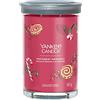 Yankee Candle Signature candela profumata | Biscotti alla Menta in tumbler grande | Candele di miscela di cera di soia lunga durata | regalo perfetto per le donne