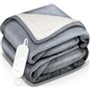sinnlein® Coperta Elettrica 200x180cm con spegnimento automatico | 9 Livelli di Riscaldamento, Timer, Riscaldamento Rapido, Per Divano, Letto
