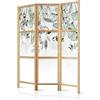 murando - Paravento da Interno Decorativo, Floreale Elegante, 135x172 cm