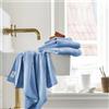 IlGruppone Set 3 Pezzi Asciugamani In Bambù Bagno Salvietta Viso Telo Doccia Asciugamano Pregiati Super Assorbenti Salviette 450 Gr Bamboo Lusso Elegante Confezione Idea Regalo - BambuAzzurro