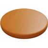 Hruile Cuscino rotondo per sedia in ecopelle, con memory foam, di supporto, impermeabile, per interni, decorazione per casa, cucina, sala da pranzo, bistrò, bar, patio e giardino (35 cm, arancione