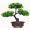 Verve Jelly Albero Bonsai Artificiale, Pianta in Vaso di Pino di Simulazione, Ornamenti per Alberi Finti, Decorazione da Scrivania per Ufficio e Casa