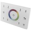 Planetitaly Controller RF Pannello da Parete Incasso 503 Telecomando RGBW DMX512 4 Zone 230V