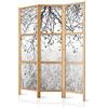 murando - Paravento Decorativo Monofacciale Foresta 135x172 cm 3 Pannelli Divisori - Stampa su un Lato su Tela in TNT - Separe Divisorio per la Casa Legno Stile Giapponese - Albero Natura b-C-0840-z-b