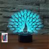SUPERHONGJIHAO Luce notturna per bambini 3D Shark Led Lampada con telecomando 16 Cambiare colore regalo di compleanno di Natale per il bambino