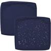 Hoowarm Impermeabili Fodere per Seduta del Divano con Cerniera 50x50 60x60 per Interni Ed Esterni, Patio, Mobili in Rattan Cuscini per Divano Esterno Giardino Sofa Cover Rimovibili(Color 6,63x68x12cm(2pcs))