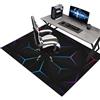 KQIEJUY Tappeto Sedia Gaming 150 x 170 cm, Tappeto Sedia Ufficio, Tappeto Salvapavimento Antiscivolo, Tappeto per Sedia con Ruote, Tappetino per Sedia da Scrivania, Tappetino Protettivo per Pavimenti Duri