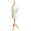 The Shopfitting Shop Bambini 6-8yrs Dressmakers Dummy / Window Manichino con a superior Base tripod in legno