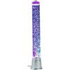 ZYJJHKUK Lampada Da Pavimento a Forma di Pesce A Bolle Di 74 cm.Falso Tubo di Acqua per Acquario, Lampada Lavatrice con 7 Colori Cambianti, Luce Notturna D'atmosfera LED USB, Regalo per Bambini, Adulti, ADHD