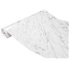 DecoMeister Pellicola Adesiva per Mobili 45x100 cm - Carta Adesiva Effetto Pietra per Rivestimento Mobili Cucina e Tavoli - Pellicola Decorativa Lavabile e Impermeabile - Carrara Grigio