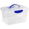 PlasticForte Plastic Force - Scatola No 25 (9 L) Trasparente, 23,5 x 35,5 x 20 cm
