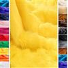 StoffBook Pelliccia a pelo lungo, tessuto di pelliccia sintetica, B708 giallo oro