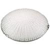 Gicos Lampada plafoniera applique in vetro decorata bianca 2 luci 30 cm da parete soffitto ORM-581441
