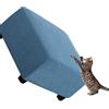 AQIGR Copri Pouf Quadrato 40 x 40/60x60/100x100/80x80 Elasticizzato Coprisgabello, Spandex Copertura Dell'Ottomano Tinta Unita Copri Poggiapiedi Poltrona per Soggiorno, Morbido Lavabile Fodere per Sgabello