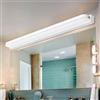 Mengjay Applique da Parete Interno,Lampada Specchio Bagno,Moderna Illuminazione da Bagno,Lampada Armadio Specchio,Applique Camera da Letto per Soggiorno Corridoio,luce bianca (Bianco(60cm))