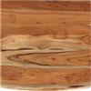 vidaXL Mensola a Muro 40x40x3,8 cm Quadrata Massello Acacia Bordi Vivi, mensola a Muro, ripiano a Muro, ripiano, ripiano a Parete, mensola