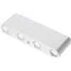 ZAWELIYO Lampada da Parete Moderna a LED Rettangolare per la Decorazione del Corridoio Giallo 85-265V Alluminio 1 Confezione Illuminazione Domestica