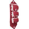 Russo Tessuti Portarotolo Carta Igienica Bagno Grigio Beige Ghirigori-Bordeaux
