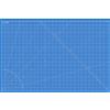 Elan Tappetino da Taglio 100x150 CM Blu, Piano da Taglio, Tappetino Autorigenerante a 5 Strati, Tappeto Antitaglio PVC Riciclato, Cutting Mat