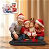 WERWAES Decorazione da Tavolo in Acrilico 2D Stile Cartone Animato - Personalizzabile con Foto e Testo, Idea Famiglia, Amici e Coppie