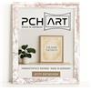 PCH[art] Cornice portafoto di alta qualità, 40 mm, in MDF, effetto legno vintage, 70 x 140 cm, con vetro sintetico, formato verticale e orizzontale, montaggio a parete e da tavolo, design moderno per