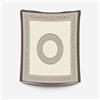 HOME ZEN HOUSEHOLD LINEN Telo copritutto matrimoniale con disegni tribali, 210x235 cm, 100% cotone indiano, colori vivaci (MARRONE, RODI)