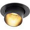 Qazqa installa - Faretto Moderno - 1 luce - Ø 92 mm - Nero - Moderno - Soggiorno I Camera da letto I Sala da Pranzo I Cucina