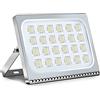 Viugreum Faretto a LED da 150W, IP67 Resistente all'acqua Faro LED Esterno, Luce Bianca 6500K, 12000LM, Illuminazione per Esterni, Faretti LED Esterno Ideali per Giardino, Parco, Garage e Piazzale