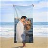 RHMMDIYST Telo mare personalizzato, asciugamano da bagno personalizzato con foto/testo, asciugamano in microfibra spessa, morbido e ad asciugatura rapida, adatto per viaggi, mare, campeggio, nuoto (1