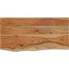 vidaXL Mensola a Muro 40x30x3,8cm Rettangolare Legno Acacia Bordi Vivi, mensola a Muro, ripiano a Muro, ripiano, ripiano a Parete, mensola